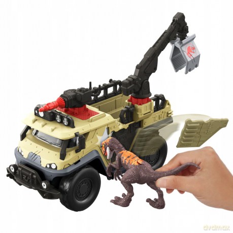 Zestaw z figurką Pojazd Jurassic World Łapacz dinozaurów [FIGURKA]