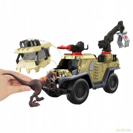 Zestaw z figurką Pojazd Jurassic World Łapacz dinozaurów [FIGURKA]