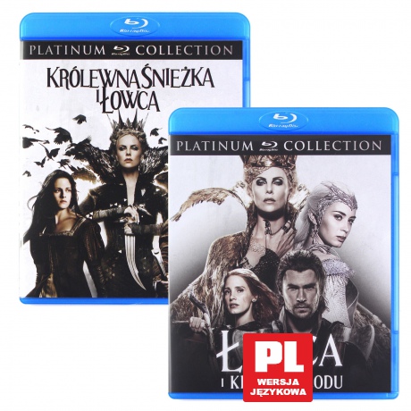 Królewna Śnieżka I Łowca + Łowca i Królowa Lodu (Platinum Collection) [2xBlu-Ray]