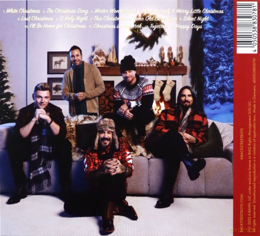 Backstreet Boys: A Very Backstreet Christmas [CD]
