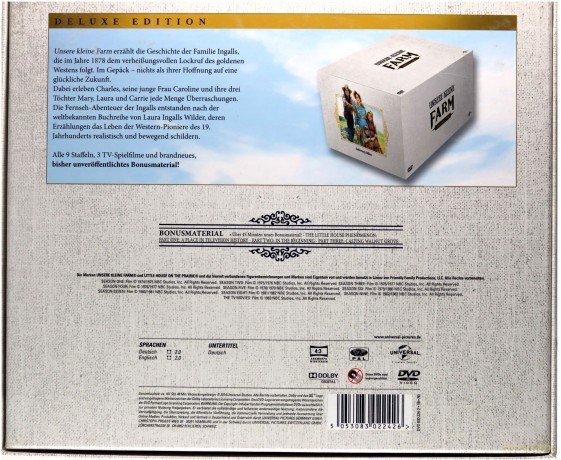 Little House on the Prairie Season 1-10 (Domek na prerii) [BOX] [58DVD]