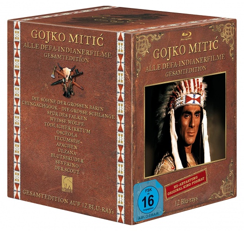 Gojko Mitić: 12 Indianerfilme [BOX] [12xBlu-Ray]
