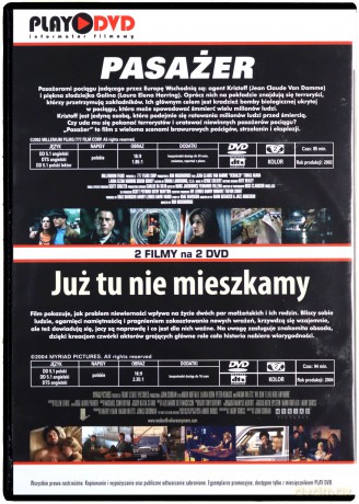 Pasażer / Już tu nie mieszkamy [2DVD]