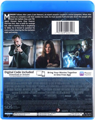 Memory [Blu-Ray]+[DVD]