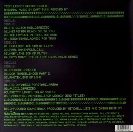 Daft Punk: Tron: Legacy Reconfigured [2xWinyl]