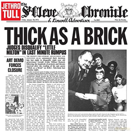 Jethro Tull: Thick As A Brick [Winyl]