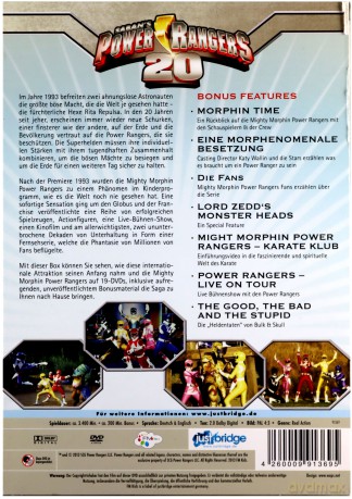 Mighty Morphin Power Rangers [BOX] [19DVD]