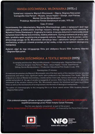 Wanda Gościmińska - włókniarka [DVD]