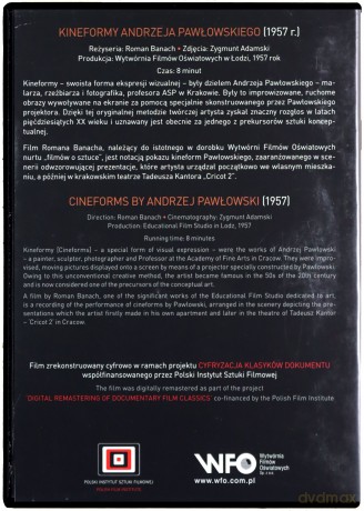 Kineformy Andrzeja Pawłowskiego [DVD]