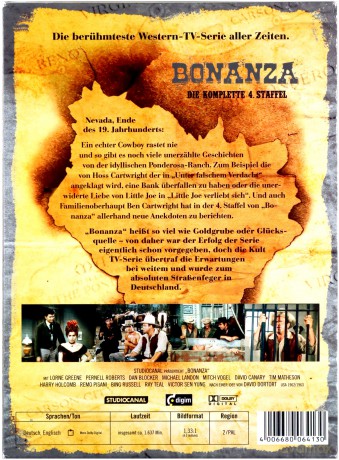 Bonanza Season 4 (8DVD]