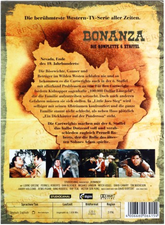 Bonanza Season 6 (8DVD]