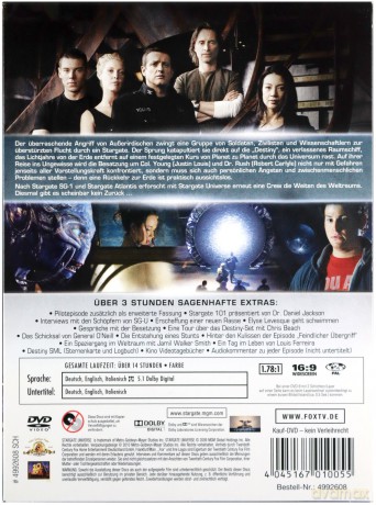 SG.U Stargate Universe Season 1 (Gwiezdne wrota: Wszechświat) [6DVD]