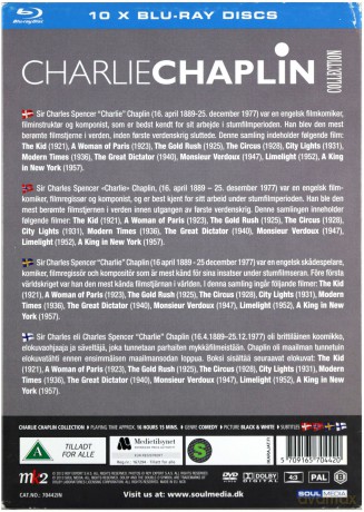 Charlie Chaplin Collection [BOX] [10xBlu-Ray]