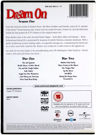 Dream On Season 1 (Życie jak sen) [2DVD]
