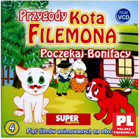 Przygody kota Filemona. Poczekaj Bonifacy [VCD]