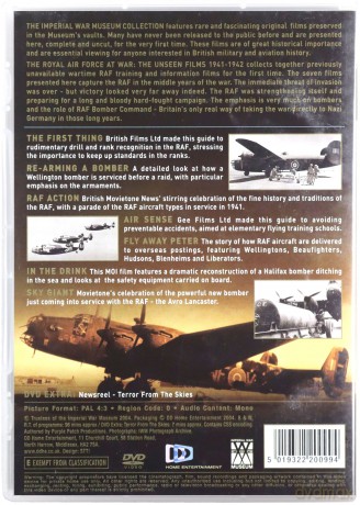 The Royal Air Force - the Unseen Films 1941-1942 [DVD]
