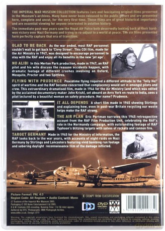 The Royal Air Force - the Unseen Films 1945-1947 [DVD]