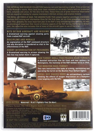 The Royal Air Force - the Unseen Films 1940 [DVD]