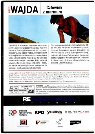 Człowiek z marmuru [DVD]