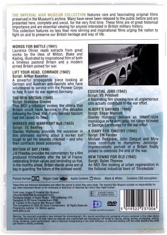 The British Home Front At War - Words For Battle [DVD]
