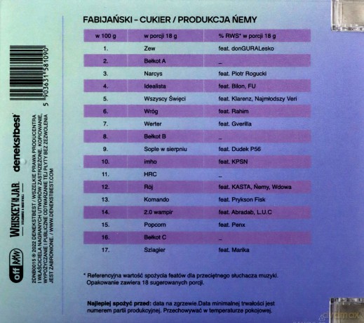 Fabijański: Cukier [CD]