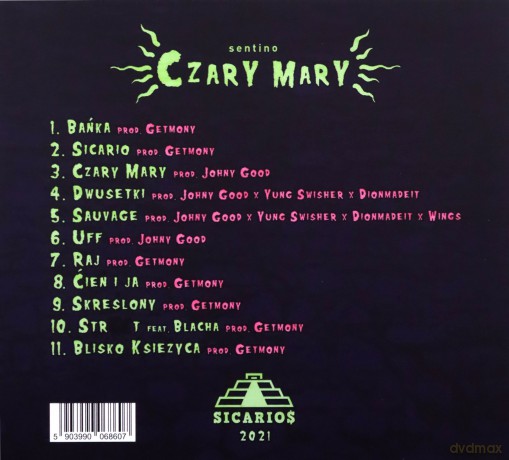 Sentino: Czary Mary [CD]