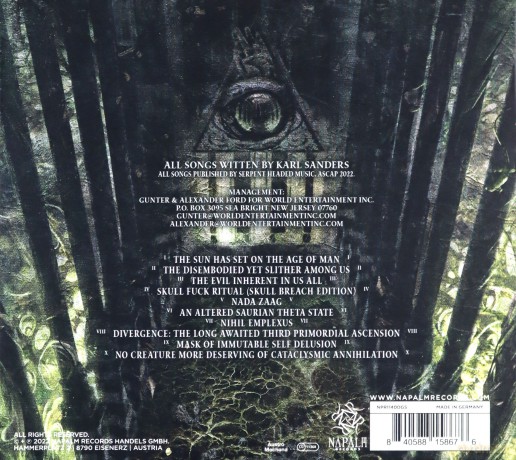 Karl Sanders: Saurian Apocalypse [CD]