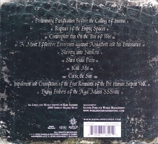 Karl Sanders: Saurian Exorcisms (digipack) [CD]