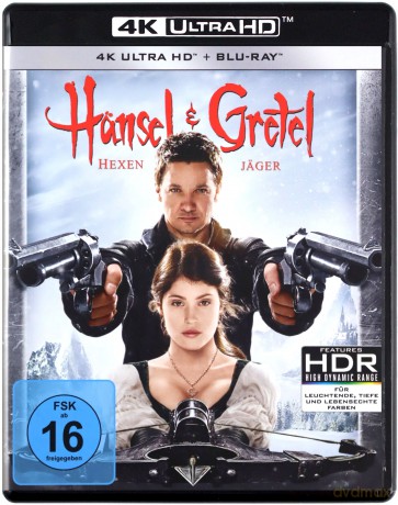 Hansel i Gretel: Łowcy Czarownic [Blu-Ray 4K]+[Blu-Ray]