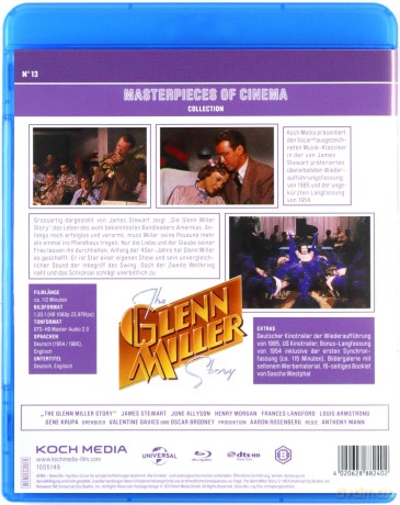 The Glenn Miller Story (Historia Glenna Millera) [Blu-Ray]