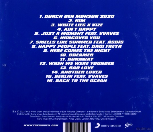 Tokio Hotel: 2001 [CD]