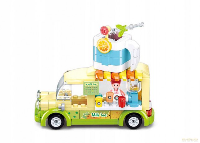 SLUBAN 174 el. Smoothie Food truck Girl's Dream M38-B0993C [KLOCKI]