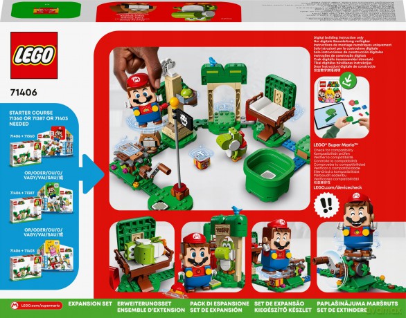 LEGO Dom prezentów Yoshiego - zestaw rozszerzający (71406) [KLOCKI]