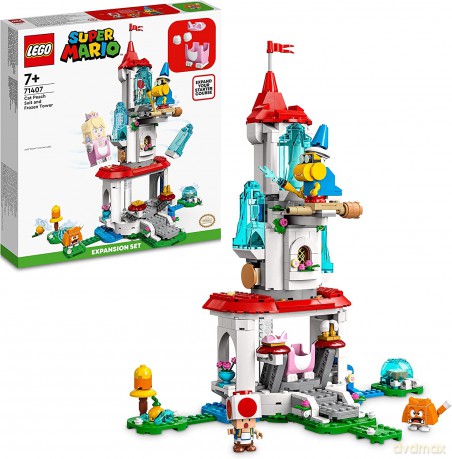 LEGO Cat Peach i lodowa wieża - zestaw rozszerzający [KLOCKI]