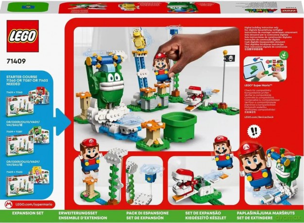 LEGO Big Spike i chmury - zestaw rozszerzający (71409) [KLOCKI]