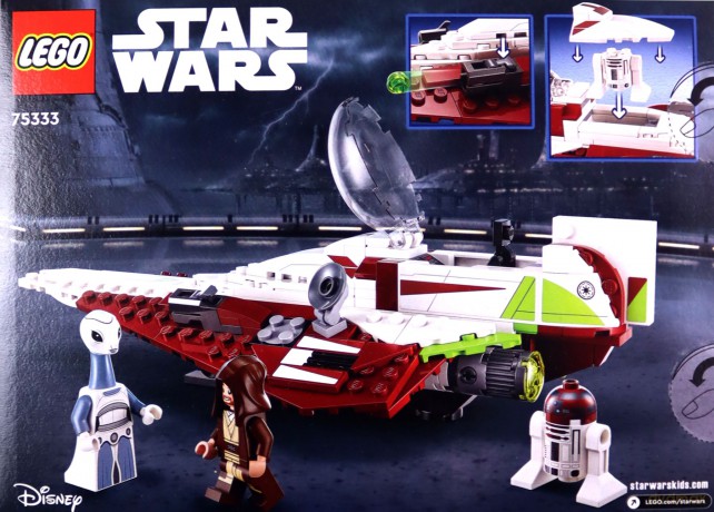 LEGO Myśliwiec Jedi Obi-Wana Kenobiego [KLOCKI]