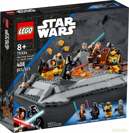 LEGO Obi-Wan Kenobi kontra Darth Vader [KLOCKI]