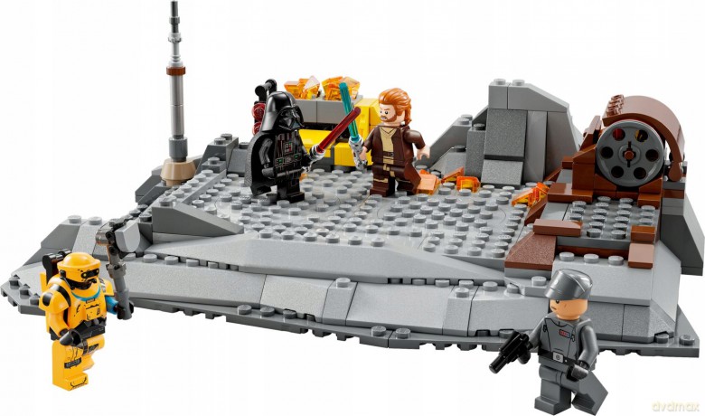 LEGO Obi-Wan Kenobi kontra Darth Vader [KLOCKI]