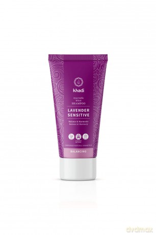 Szampon do włosów Khadi do wrażliwej skóry - Lawenda 30 ml