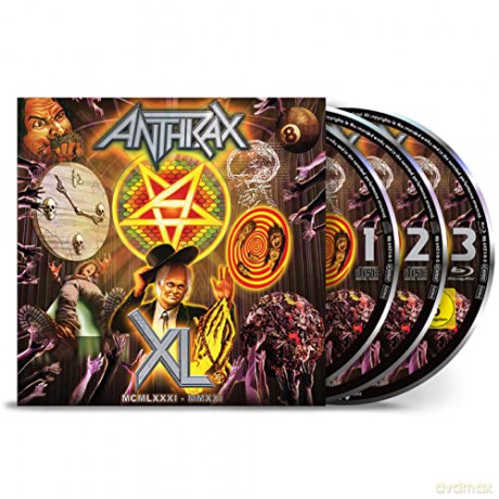 Anthrax: XL [Blu-Ray]+[2CD]
