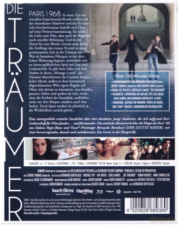 The Dreamers (Marzyciele) [Blu-Ray]