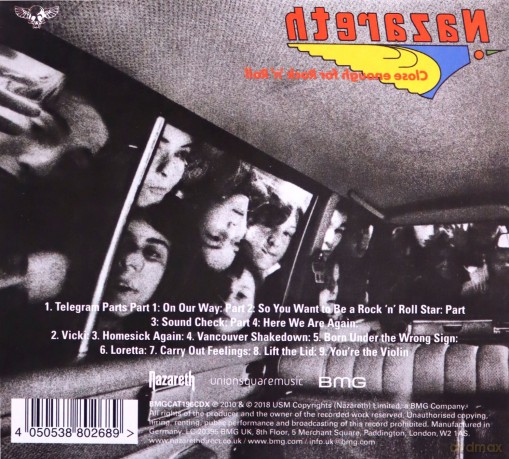 Nazareth: Close Enough For Rock 'N' Roll [CD]
