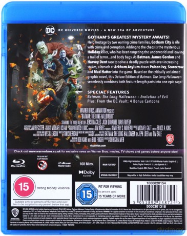 DC Batman - The Long Halloween (Deluxe) [Blu-Ray]