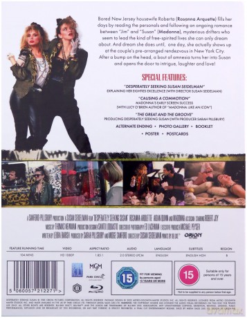 Desperately Seeking Susan (Rozpaczliwie poszukując Susan) (Deluxe) (Limited) [Blu-Ray]