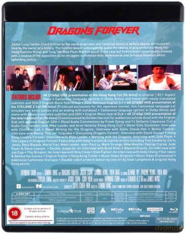 Dragons Forever (Wieczne smoki) (Limited) [Blu-Ray 4K]+[Blu-Ray]