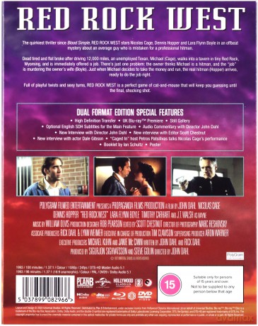 Red Rock West (Limited) [Blu-Ray]+[DVD]