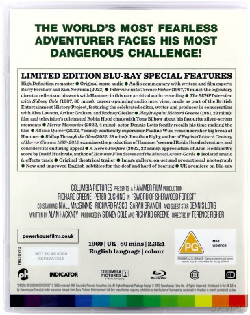 Robin Hood at Hammer - Two Tales from Sherwood Forest (Limited) [Blu-Ray]