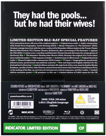 The Swimmer (Pływak) (Limited) [Blu-Ray]
