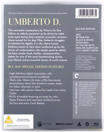 Umberto D (Criterion Collection) [Blu-Ray]