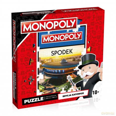 MONOPOLY SQUARE Katowice Spodek 1000 el. [PUZZLE]